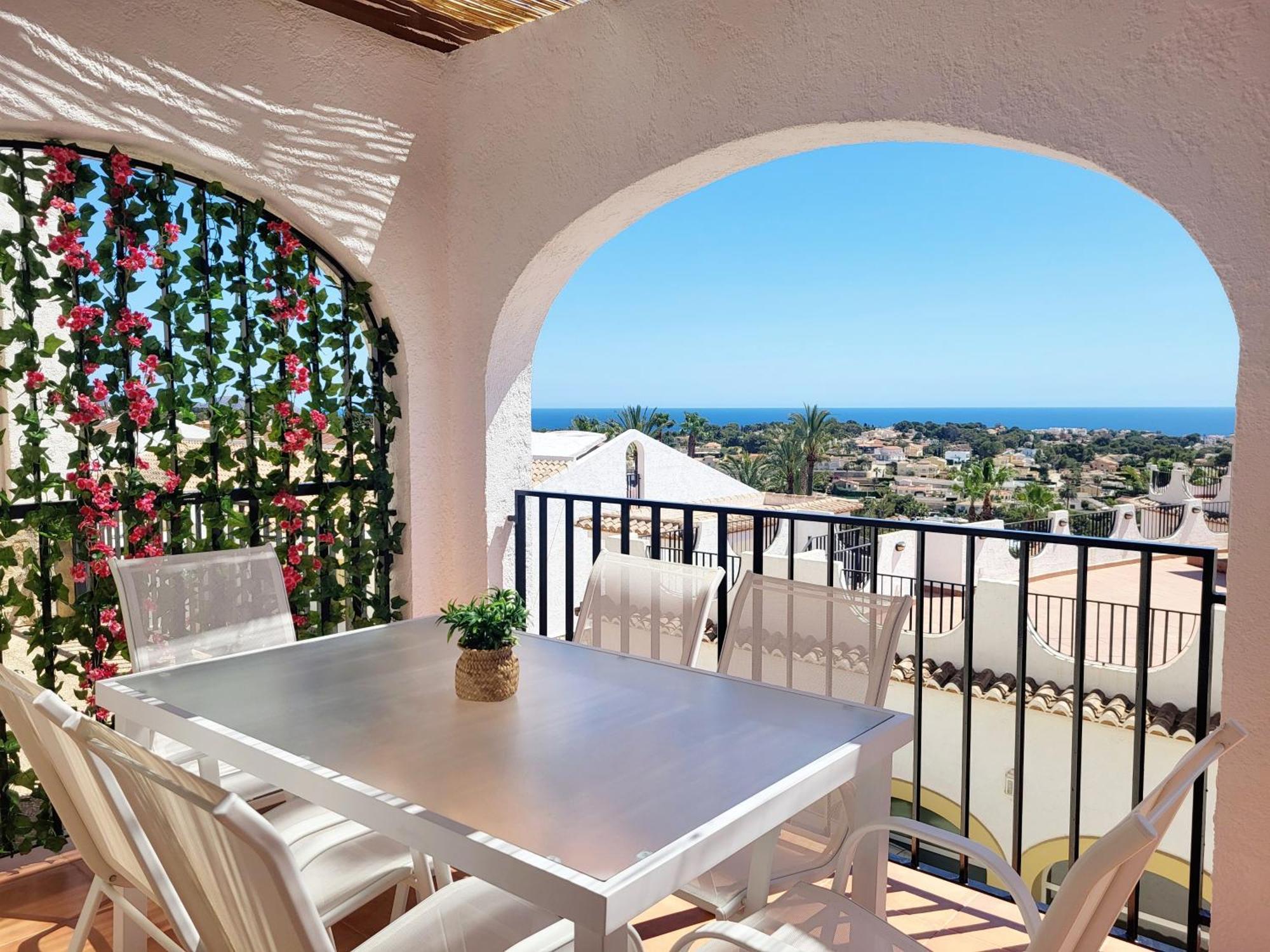Casa Sunrise - Costa Blanca House With Rooftop, Swimming Pools And Panoramic Sea And Calpe Views Exteriör bild